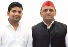 सपा ने घोसी उपचुनाव के लिए किया उम्मीदवार का ऐलान, सुधाकर सिंह के बेटे सुजीत सिंह को दिया टिकट