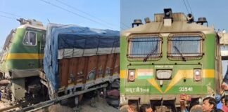 झारखंड के देवघर में बड़ा रेल हादसा होने से बाल-बाल टला!