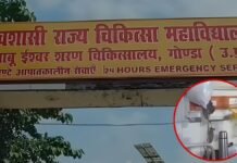 गोंडा मेडिकल कॉलेज में चूहों का आतंक! ऑर्थो वार्ड में मरीजों के बेड के पास दौड़ते दिखें चूहे, वीडियो वायरल