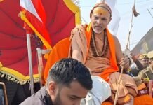 माघ मेला में विवाद,अविमुक्तेश्वरानंद के रथ पर प्रहार!