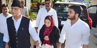 UP: जौहर-ट्रस्ट से आजम खान, अब्दुल्ला और तंजीन फातिमा का इस्तीफा, बहन और बड़े बेटे को सौंपी कमान