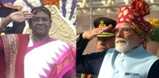 Republic Day 2026:राष्ट्रपति मुर्मू ने तिरंगे को दी सलामी,पीएम मोदी ने शहीदों को पुष्पांजलि दी