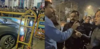 लखनऊ: आधी रात दरोगा का हाई-वोल्टेज ड्रामा, बैरिकेड्स पर चढ़ाई कार, DCP को दी धमकी, बोला-‘देख लूंगा’