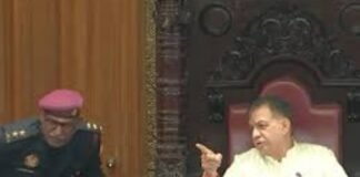 यूपी विधानमंडल बजट सत्र में स्पीकर सतीश महाना भड़के, दो विधायकों के मोबाइल जब्त करवाए