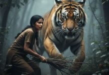 लखीमपुर खीरी: दुधवा टाइगर रिजर्व के भीरा किशनपुर में बाघ का हमला, लकड़ी लेने गई महिला गंभीर रूप से घायल, जंगल में मची दहशत*