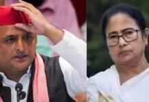 अखिलेश यादव ने ममता बनर्जी का समर्थन किया: “ममता बनर्जी जी ने काला कोट पहना है BJP की काली करतूत के खिलाफ, मत छीनना मतलब हक छीनना”