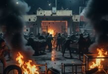 मणिपुर में नए डिप्टी सीएम नियुक्ति के विरोध में भड़की हिंसा, प्रदर्शनकारियों ने सुरक्षाबलों को बैरक में धकेलने की कोशिश की, टायर जलाए, पत्थरबाजी गई