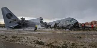 बोलिविया में पैंसो से भरा प्लेन क्रैश,15 लोगों की मौत,हाईवे पर बिखरे नोट उठाने जुटे लोग