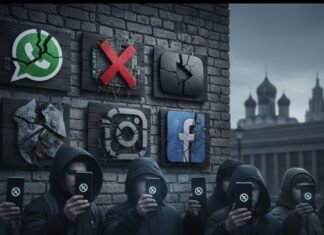 रूस ने अमेरिकी सोशल मीडिया प्लेटफॉर्म्स पर रोक लगाई, वॉट्सऐप, यूट्यूब, इंस्टाग्राम और फेसबुक बैन