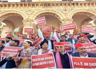 सपा का विधान परिषद से वॉकआउट, कानून-व्यवस्था पर तीखी बहस, सदन में हंगामा