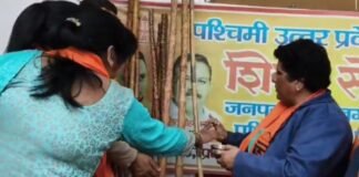 ‘जहां मिलेंगे बंटी-बबली, तोड़ देंगे हड्डी-पसली…’, वैलेंटाइन डे से पहले ‘लठ पूजन’, क्रांति सेना की सख्त चेतावनी