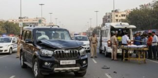 बदायूं में हिट एंड रन का खौफनाक मामला, तेज रफ्तार बोलेरो ने 18 किमी तक दौड़ाकर 5 लोगों को रौंदा, 3 की मौत , चालक फरार