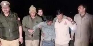 प्रतापगढ़: पुलिस और बदमाश के बीच मुठभेड़, 50 हजार का इनामी बदमाश अतुल गौड़ घायल, पुलिस ने दबोचा