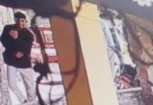 यूपी में सरिया-सीमेंट की दुकान से लाखों की चोरी, सीसीटीवी में कैद हुआ शातिर चोर