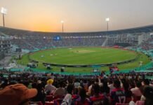 लखनऊ: इकाना स्टेडियम में LSG vs DC मैच कल, 2000 से ज्यादा पुलिस बल तैनात, ड्रोन से होगी निगरानी