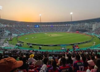 लखनऊ: इकाना स्टेडियम में LSG vs DC मैच कल, 2000 से ज्यादा पुलिस बल तैनात, ड्रोन से होगी निगरानी