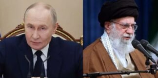खामेनेई की मौत पर आग बबूला हुए व्लादीमिर पुतिन,जानें क्या बोले पुतिन