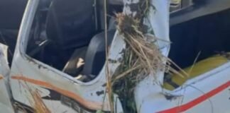 UP: बहराइच में भीषण सड़क हादसा,सवारियों से भरी मैजिक पलटी, 7 घायल