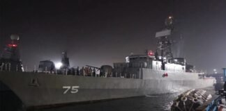 ईरानी युद्धपोत के 100 से अधिक नाविकों को भारत ने वापस भेजा