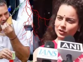 राहुल गांधी पर कंगना का वार, ‘राहुल गांधी टपोरी की तरह आते हैं’, महिलाएं असहज हो जाती हैं