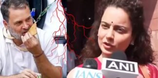 राहुल गांधी पर कंगना का वार, ‘राहुल गांधी टपोरी की तरह आते हैं’, महिलाएं असहज हो जाती हैं