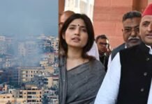 ईरान इजराइल जंग को लेकर जानें डिंपल-अखिलेशन समेत बाकी सांसदो ने क्या कहा