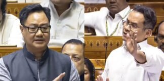 किरेन रिजिजू ने कहा गौरव गोगोई को संसदीय मामलों की बारीकियां समझनी चाहिए