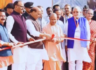 योगी जी ने माफियाओं को ठीक किया, इसलिए इनको ‘बुलडोजर बाबा’ कहते…लखनऊ में ग्रीन कॉरिडोर के उद्घाटन पर बोले रक्षा मंत्री राजनाथ सिंह
