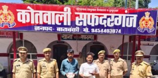 बाराबंकी पुलिस का बड़ा प्रहार: तस्कर चढ़े हत्थे, मादक पदार्थ और अवैध असलहा बरामद