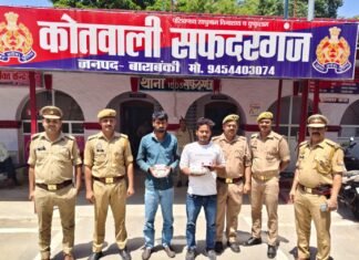 बाराबंकी पुलिस का बड़ा प्रहार: तस्कर चढ़े हत्थे, मादक पदार्थ और अवैध असलहा बरामद