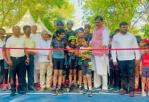 लखनऊ को मिला वर्ल्ड क्लास स्केटिंग ट्रैक, बच्चों के सपनों को मिली नई उड़ान, जेवर विधायक धीरेन्द्र सिंह ने किया शुभारंभ