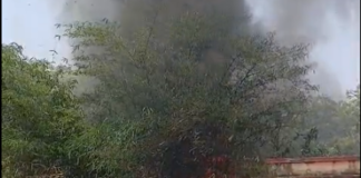 बीएचयू के आईएमएस गोदाम में भीषण आग, लाखों का सामान जलकर खाक; क्लास चल रही थी, समय रहते छात्रों को निकाला गया