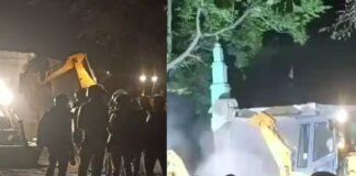 UP: लखनऊ में बड़ी कार्रवाई, सरकारी जमीन पर बनी मस्जिद पर गरजा बाबा का बुलडोजर