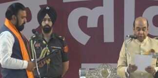 बिहार में ‘सम्राट युग’ शुरू! सम्राट चौधरी ने ली मुख्यमंत्री पद की शपथ, विजय कुमार चौधरी और बिजेंद्र यादव बने डिप्टी सीएम