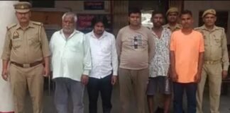 मथुरा में बड़ी कार्रवाई! शराब ठेके पर हमला करने वाले 9 आरोपी गिरफ्तार