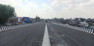 पहले सिक्सलेन फ्लाईओवर का निर्माण लगभग पूर्ण, लोकार्पण की तैयारी, आवागमन सुगमता के लिए सीएम योगी के ड्रीम प्रोजेक्ट्स में से एक है सिक्सलेन फ्लाईओवर