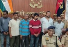 फर्जी इंस्पेक्टर बनकर शादी का ड्रामा ! हिस्ट्रीशीटर अंकुर सिंह गैंग ने राजस्थान के युवक से 3.11 लाख रुपये लूटे, 7 गिरफ्तार; लुटेरी दुल्हन फरार