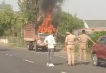 रायबरेली में मौत का तांडव : बीच सड़क ‘आग का गोला’ बनी डीसीएम, रेल कोच फैक्ट्री के पास मचा हड़कंप