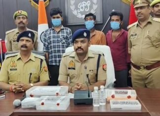 अमेठी में हिस्ट्रीशीटर अपराधी से पुलिस की मुठभेड़: दो अन्य साथियों को भी पुलिस ने किया गिरफ्तार, अपराधी पर था 23 मुकदमे दर्ज