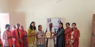 विश्व धरोहर दिवस पर रोटरी यूफोरिया क्लब ने मिट्टी की धरोहर के संरक्षकों को किया सम्मानित