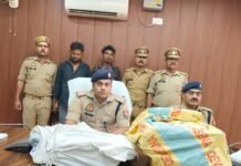 मोबाइल टावर चोरी गिरोह का भंडाफोड़, अलीनगर पुलिस ने 2 शातिर अभियुक्तों को किया गिरफ्तार