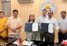 डीडीयू गोरखपुर विश्वविद्यालय–अनुदीप फाउंडेशन के बीच समझौता, शिक्षकों व शिक्षणेत्तर कर्मचारियों को मिलेगा एआई प्रशिक्षण