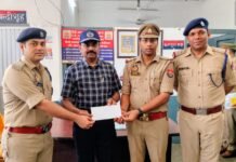 रेल पुलिस के मुखिया का रायबरेली में औचक निरीक्षण, 14 साल से फरार इनामी की गिरफ्तारी पर थपथपाई पीठ