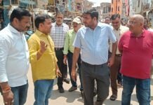 बारिश के बाद ड्रेनेज, बिजली, सुरक्षा व आधारभूत सुविधाओं पर कड़ा रुख—व्यापारियों से सीधे संवाद कर दिए त्वरित निस्तारण के निर्देश