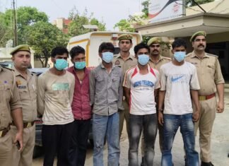 सहारनपुर में ट्यूबवेल तार चोर गिरोह का पर्दाफाश, 5 शातिर गिरफ्तार; चोरी का माल बरामद