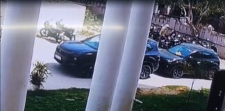 चंदौली मेडिकल कॉलेज से दिनदहाड़े बाइक चोरी, वारदात CCTV में कैद