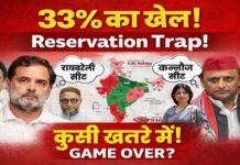 समाप्त हो जायेंगी राहुल,अखिलेश, और मायावती से जुड़ी सीटें! महिला आरक्षण Or Delimitation Trap