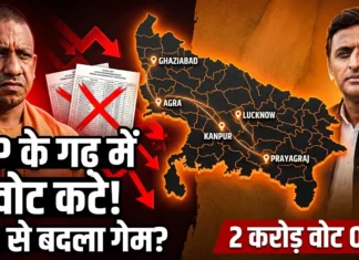 उत्तर प्रदेश SIR वोटर लिस्ट का बड़ा खुलासा: BJP में भारी वोट कटौती उत्तर प्रदेश SIR वोटर लिस्ट