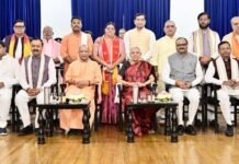सीएम योगी आदित्यनाथ की अध्यक्षता में कल होगी कैबिनेट बैठक, नए मंत्रियों को मिल सकते हैं विभाग