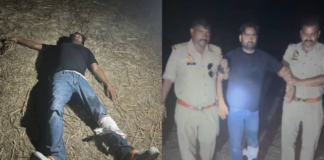 सुल्तानपुर में गोहत्या के आरोपी से पुलिस की मुठभेड़, एक घायल होकर गिरफ्तार
